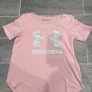 Under Armour Pink Short Sleeve Tee